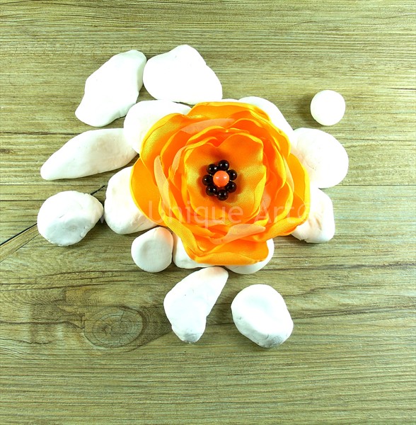 FABRIC FLOWERS MULTI COLOR