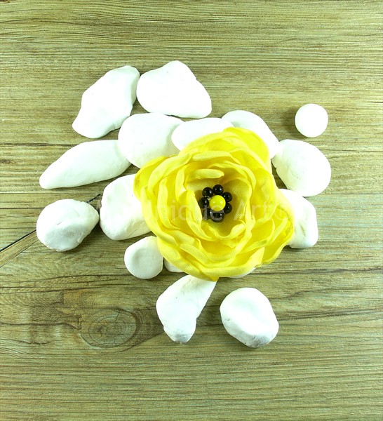 FABRIC FLOWERS MULTI COLOR