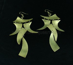 Abstract Leafs Earrings