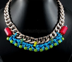 Chunky Necklace Multicolor