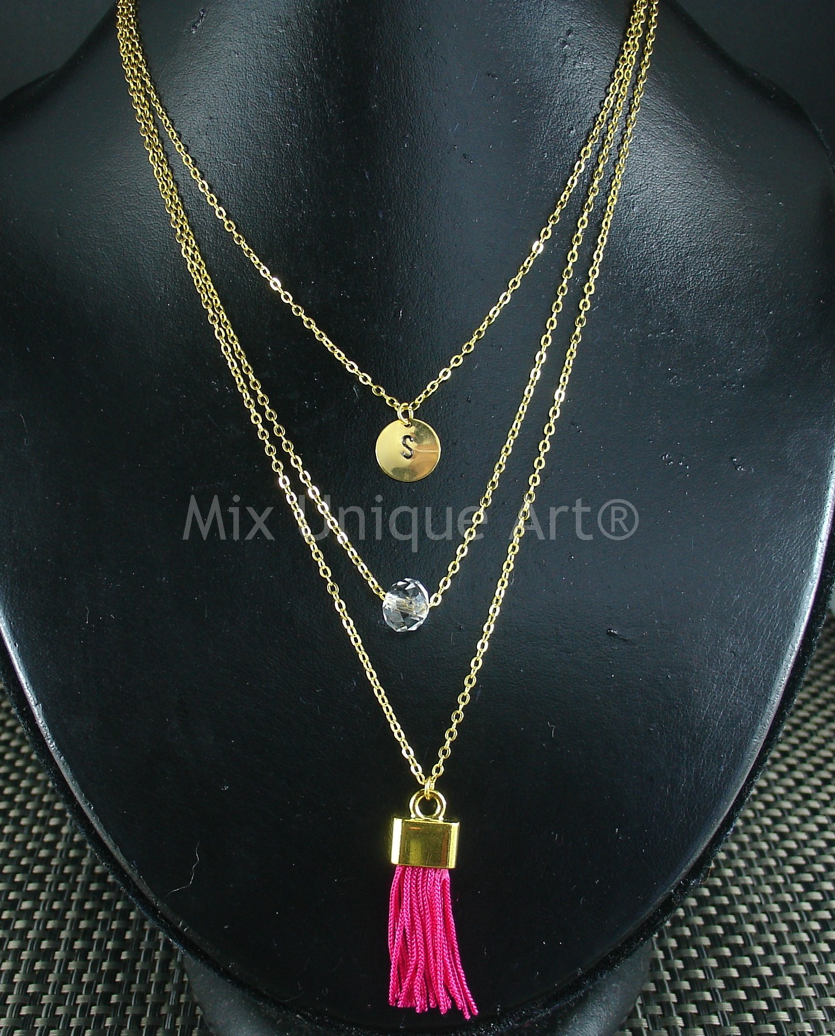 mixua_ necklace multistrand