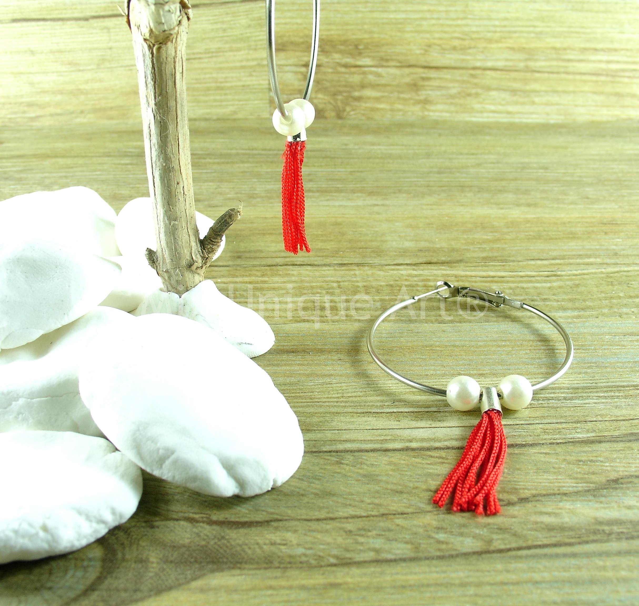 mixua_interchangeable earrings for women tassel (3)