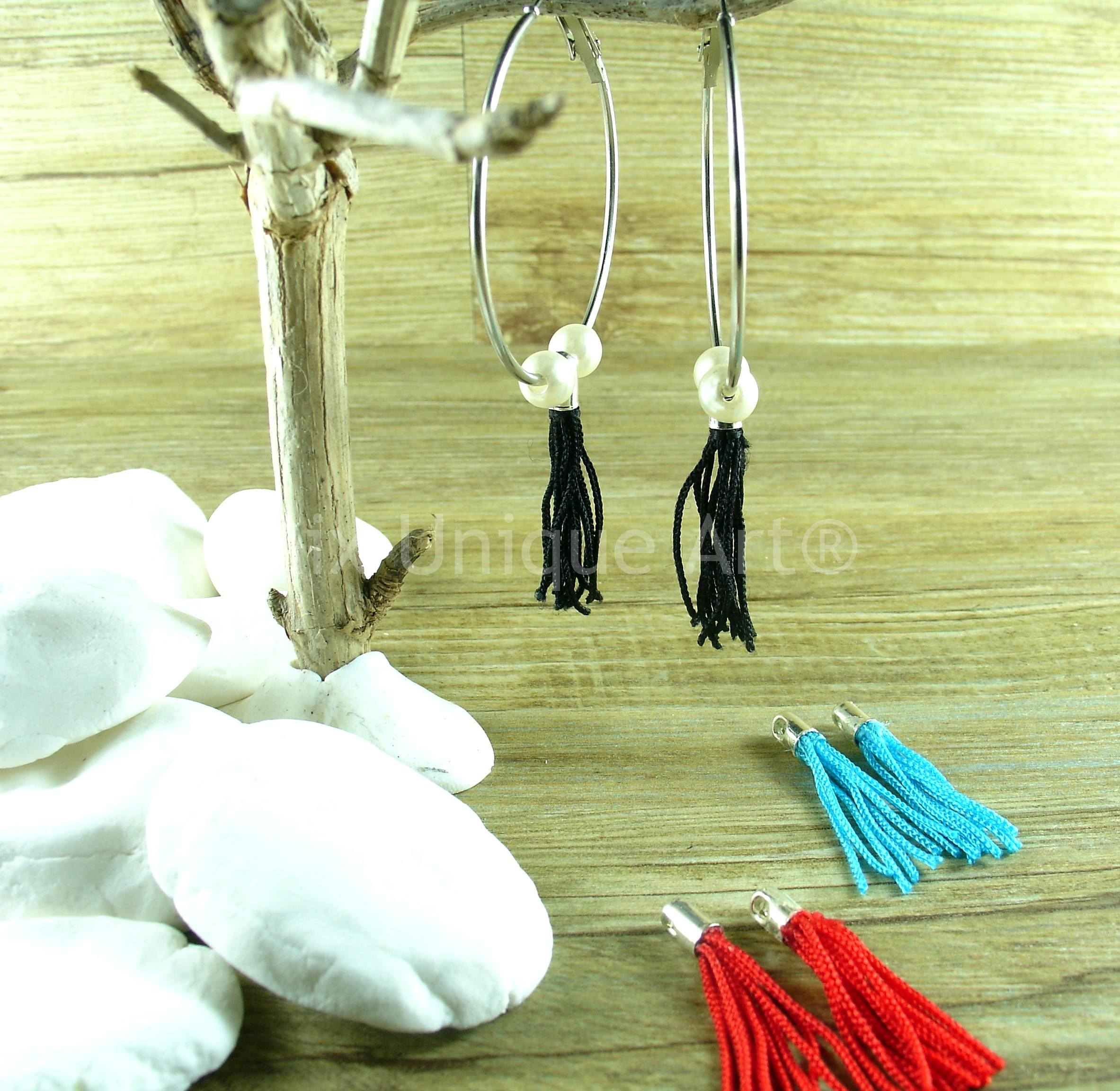 mixua_interchangeable earrings for women tassel (4)