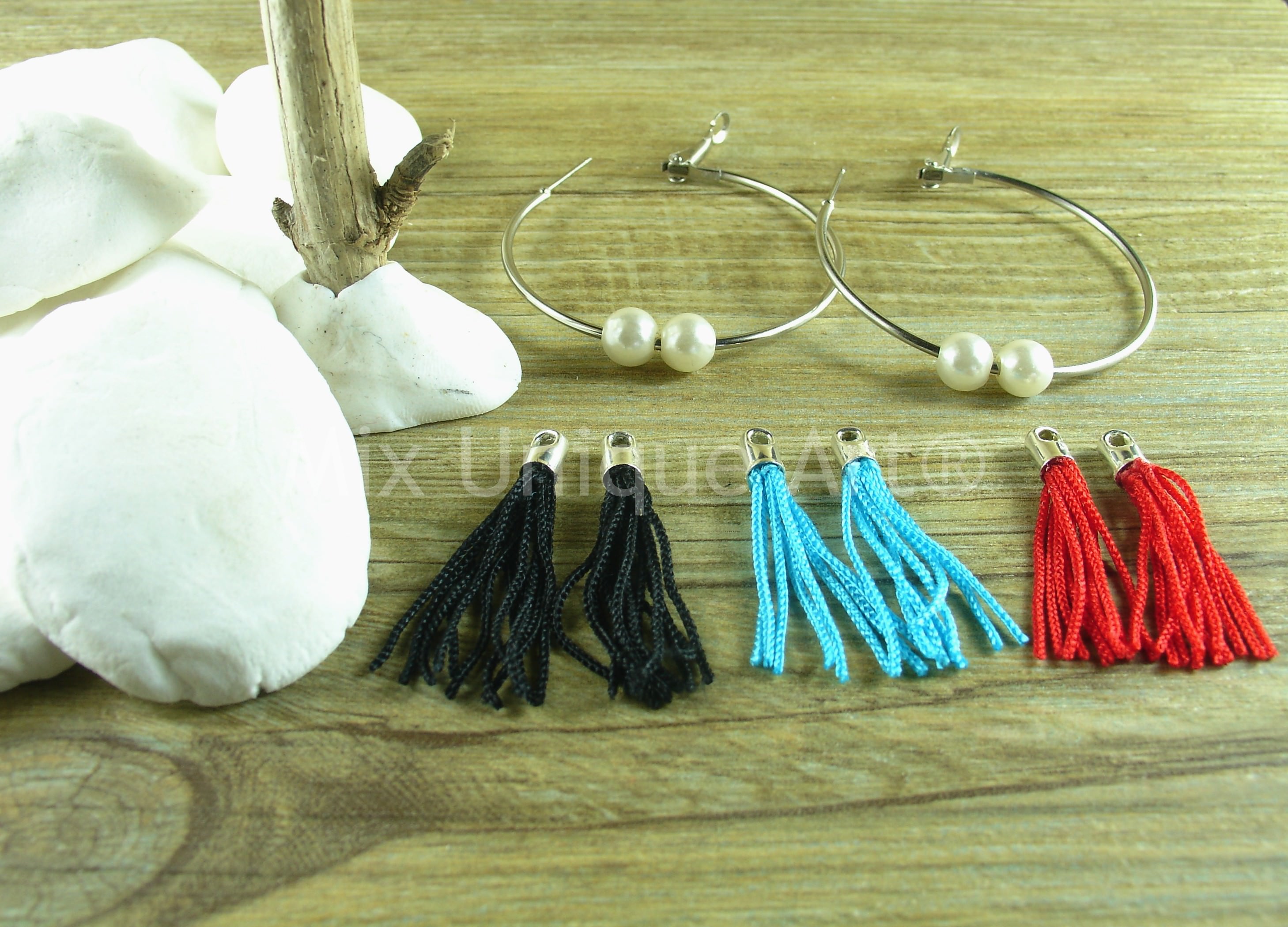 mixua_interchangeable earrings for women tassel (7)