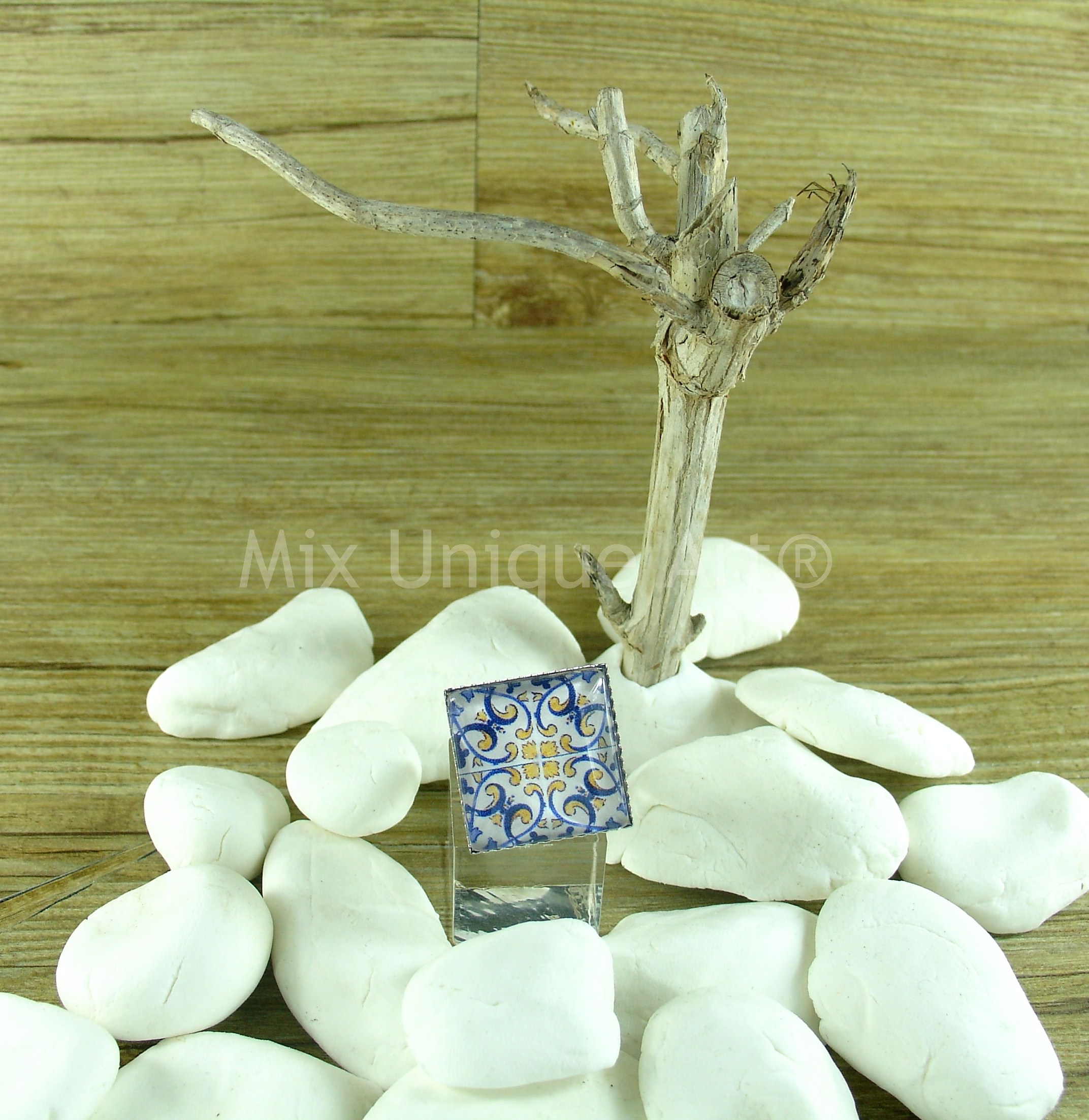 Ring in Blue & Yellow